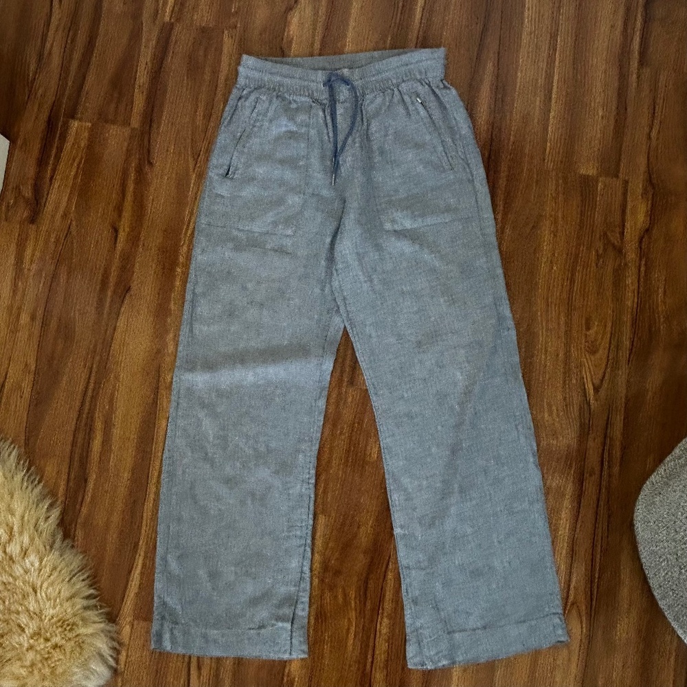Athleta Retreat High Rise Linen pant size 2